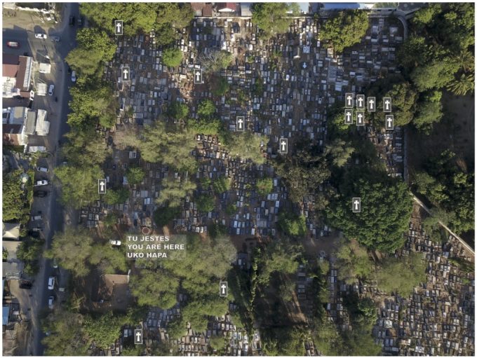 Cmentarz w Dar es Salaam w dzielnicy Kinondoni